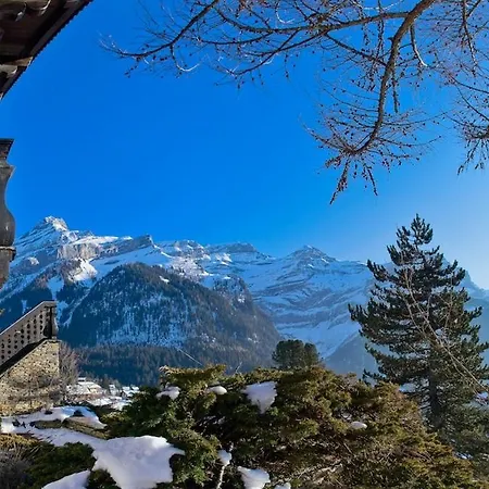 Chalet Cozy Le Lezard With Mountain View Fireplace *