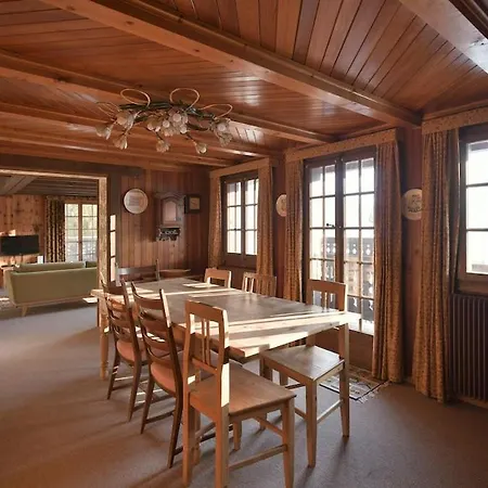 Cozy Le Lezard With Mountain View Fireplace Chalet Les Diablerets