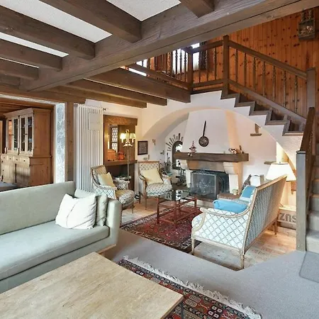 Chalet Cozy Le Lezard With Mountain View Fireplace